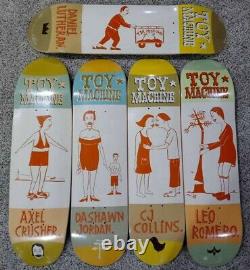 Toy Machine Margaret Kilgallen Skateboard Decks Full Set BarryMcGee 2021 LOOK