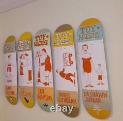 Toy Machine Margaret Kilgallen Skateboard Decks Full Set BarryMcGee 2021 LOOK