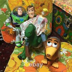 Toy Story Full-size toy 5-piece set Woody Buzz Bo Peep REX Slinky Dog Disney I0