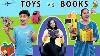 Toys Vs Books Switchup Challenge Surprise Box Family Challenge Aayu And Pihu Show
