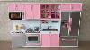 Unboxing New Barbie Kitchen Set Deluxe Modern Toy Kitchen Battery Operated Doll Kitchen Playset