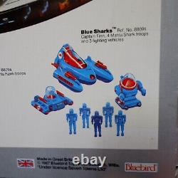 Vintage 1980's Bluebird Toys Manta Force MANTA SHARKS SET Boxed