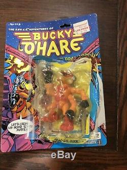 Vintage Bucky O Hare Action Figures Lot Toys Full Set Opened With Cardbacks