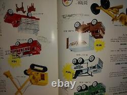 Vintage Original 1961 Structo Toys 12 Page Full Color Catalog, Trucks, Sets, Mint