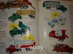 Vintage Original 1961 Structo Toys 12 Page Full Color Catalog, Trucks, Sets, Mint
