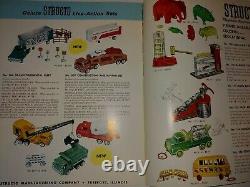 Vintage Original 1961 Structo Toys 12 Page Full Color Catalog, Trucks, Sets, Mint