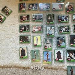 Vintage star wars topps green collecting cards full set c3-po error card 207