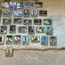 Vintage star wars topps green collecting cards full set c3-po error card 207