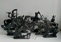 Warriors of the Middle Ages Soviet Original Toys Full Set of Toy Soldiers 1980s