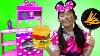 Wendy Pretend Play Minnie Mouse Kitchen Cooking Toy Restaurant Play Set