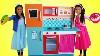 Wendy U0026 Emma Pretend Play W Giant Kitchen Cooking Toy Compilation