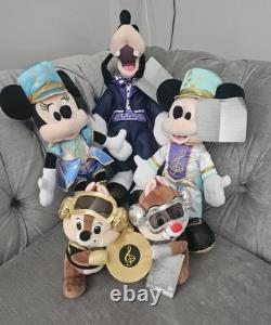 Wow A Full Set Of 4 Disneyland Paris Festival Of Music Plush's
