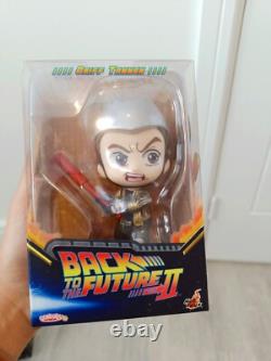 X6 Back to the Future Hot Toys FULL SET Cosbaby Marty, Doc, Biff, Griff Tannen