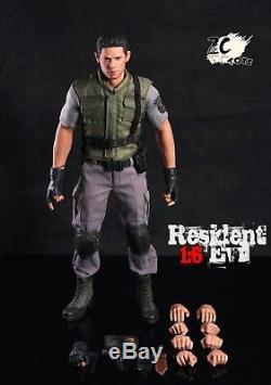 ZC Toys 1/6 Chris Redfield Full Set Resident Evil Collectible Figure Model Toy