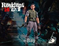 ZC Toys 1/6 Chris Redfield Full Set Resident Evil Collectible Figure Model Toy