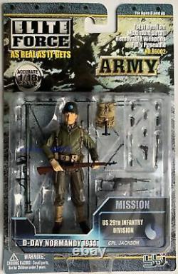 1/18 Soldat masculin de l'armée américaine de la Seconde Guerre mondiale Corps Tête Poupée Ensemble complet Figurine d'action Modèle Jouet