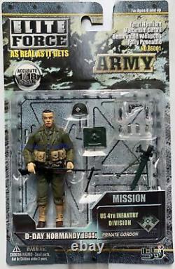 1/18 Soldat masculin de l'armée américaine de la Seconde Guerre mondiale Corps Tête Poupée Ensemble complet Figurine d'action Modèle Jouet