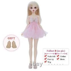 1/4 Bjd Nude Doll Anime Figure Full-set Msd Resin Toys Kids Girls Surprise Cadeaux