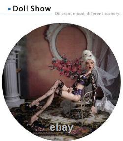 1/4 Queen Bjd Doll Msd Résine Ensemble Complet Maquillage Ballon Joint Russe Figurine Jouet