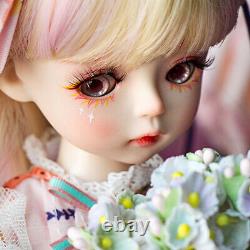 1/6 Bjd Poupée Toy Upgrade Maquillage Full Set Robe Chaussures Perruques Yeux Lifelike 12 Fille