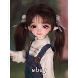 1/6 Ensemble Complet Poupée BJD SD Résine Articulée Yeux Maquillage Visage Vêtements Poupée Fille Mignonne Jouet