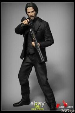 1/6 Figurine D'action D'incendie Keanu Reeves Tueur Homme A028 Ensemble Complet En Stock Modèle De Jouet