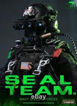 1/6 Mini Fois Jouets M013 Us Navy Seal Team B Halo Withdog Figure Full Set