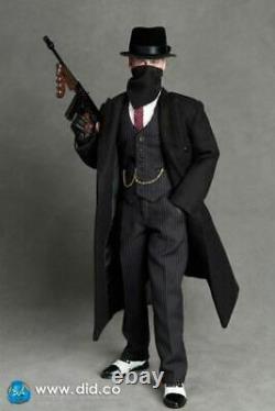 1/6 Scale Toy 1930 Chicago Gangster John Corps Masculin Avec Ensemble Complet De Costumes Détaillés