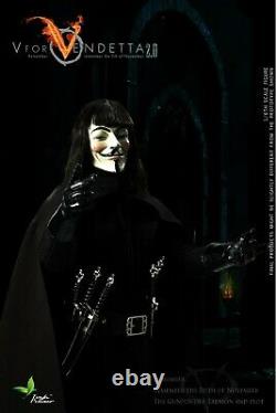 1/6 Toys Power V Pour Vendetta Vmask Ct013 12 Figure Masculine Full Setusa En Stock