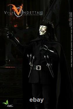 1/6 Toys Power V Pour Vendetta Vmask Ct013 12 Figure Masculine Full Setusa En Stock