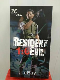 1/6 Zc Jouets Chris Redfield Ensemble Complet Resident Evil Collection Figurine Toy