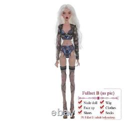 15'' 1/4 Mini Msd Résine Duffy Supermodel Ooak Bjd Jointed Doll Body Full Set Jouet
