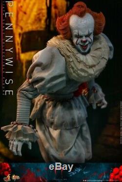 16 Échelle Hot Toys Ht Mms555 Bill Skarsgard Pennywise Solider Figure Ensemble Complet