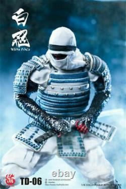 16 Échelle White Armor Ninja Ancient Warrior Toysdao Td-06 Figure Full Set Toy