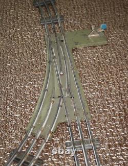 1960' Soviet Russe Jouet D'étain Moskabel 0 Scale Train Set Full Tracks Circle Mariée