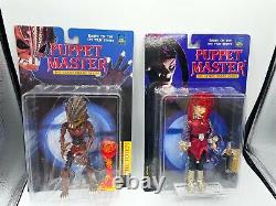 1997 Complete Set De 8 Moc Full Moon Toys Puppet Master Action Figures