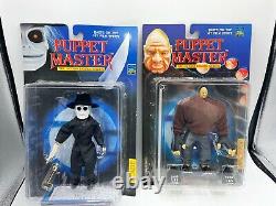 1997 Complete Set De 8 Moc Full Moon Toys Puppet Master Action Figures