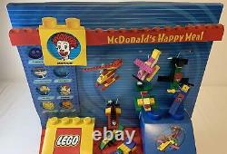 1999 Mcdonald's Happy Meal Affiche Les Jouets Full Set Lego Super Model