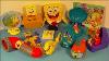 2014 Nickelodeon S Spongebob Squarepants Ensemble De 8 Mcdonald S Happy Meal Kid S Toy S Video Review
