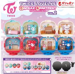 20242025TWICE LOVELYS APPARTEMENT CAPSULE vol. 1 jouet capsule Gashapon JAPAN Limité