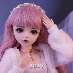 60cm 1/3 Ball Jointed Girl Bjd Doll With Full Set Outfit Clothes Gift Toy 60cm 1/3 Ball Jointed Girl Bjd Doll With Full Set Outfit Clothes Gift Toy 60cm 1/3 Ball Jointed Girl Bjd Doll With Full Set Outfit Clothes Gift Toy 60cm
