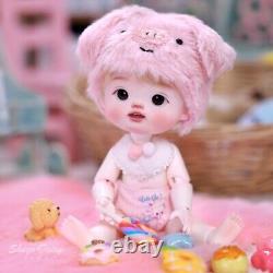 Adorables poupées BJD SD 1/8 en résine à articulations sphériques fille ensemble complet jouet cadeau d'anniversaire