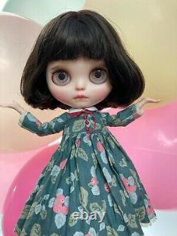 Amelie Ooak Custom Blythe Par Lelioartdolls Full Set + Jouet