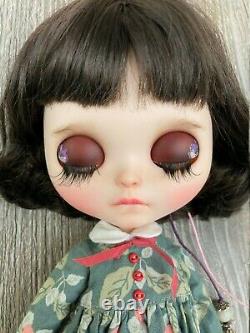 Amelie Ooak Custom Blythe Par Lelioartdolls Full Set + Jouet