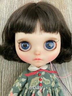 Amelie Ooak Custom Blythe Par Lelioartdolls Full Set + Jouet