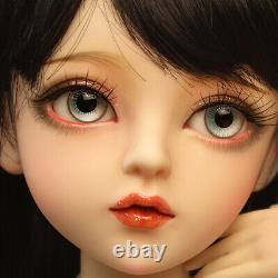 Bjd Doll 1/3 Ball Jointed Girl Dolls Free Face Makeup Wig Clothes Toy Full Set