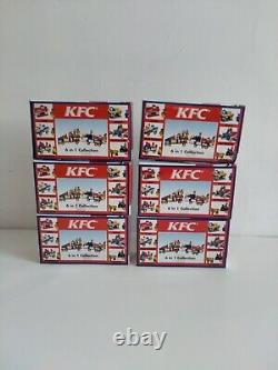 Blocs de construction rares KFC Kentucky Fried Chicken Jouets éducatifs Ensemble complet 6/6