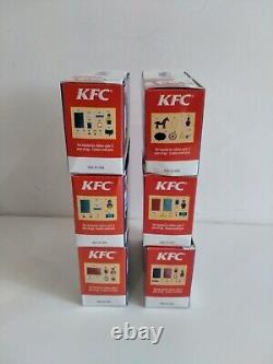 Blocs de construction rares KFC Kentucky Fried Chicken Jouets éducatifs Ensemble complet 6/6