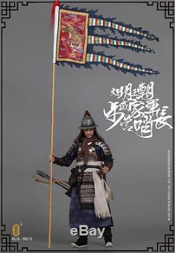 Clg-r013 1/6 Dynastie Ming Qi Troop -walk Commandant Figure Ensemble Complet Modèle Toy
