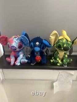 Collection complète de Stitch Crashes Disney Plush en édition limitée 1-12